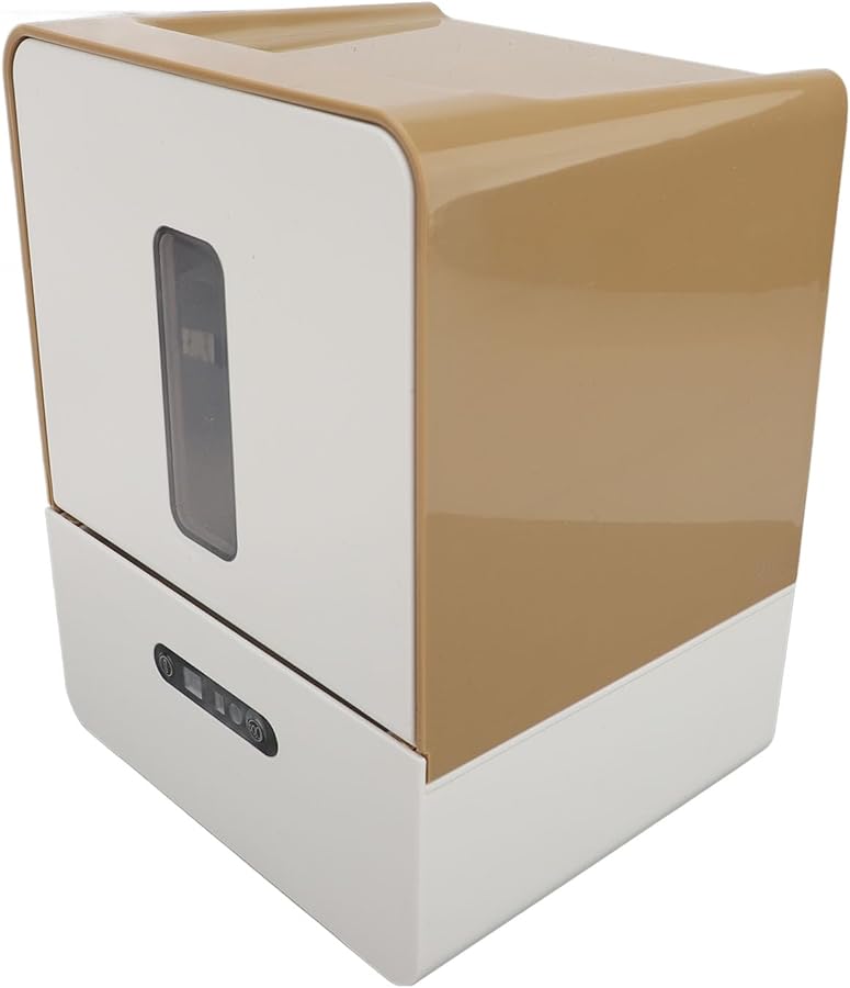 صندوق مناديل القهوة بحساس لمس بدون لمس مع ضوء ليلي قابل للتركيب على الحائط بطول قابل للتعديل للحمام والمطبخ - Image 5